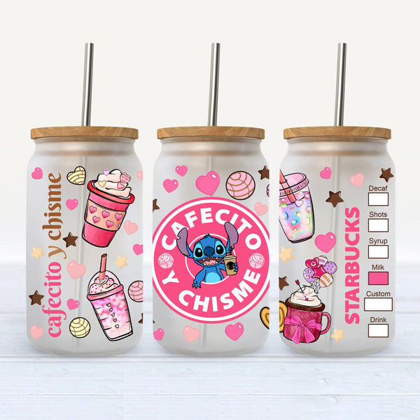 Stitch Confecito (UVDTF Cup Wrap)