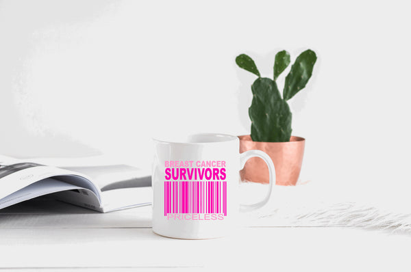 Breast Cancer Survivor Priceless (Mug)