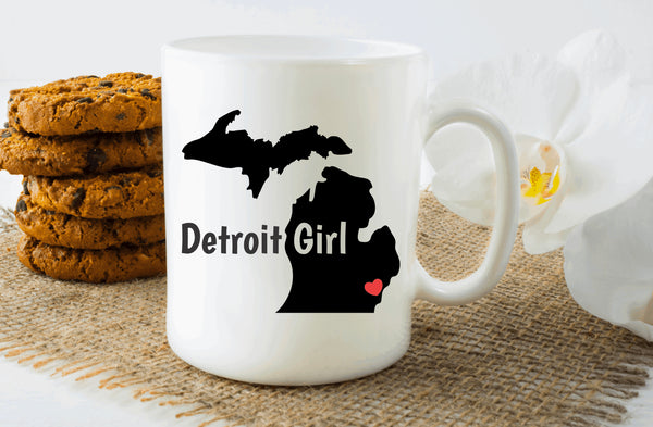 Detroit Girl Mug