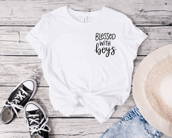 Blessed w/ Boys T-Shirt